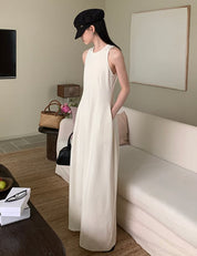 【大人気】ワッフルタンク美シルエットロングワンピース　２色展開 - select store mirror me【大人気】ワッフルタンク美シルエットロングワンピース　２色展開206553665mirror meselect store mirror me206553665ホワイトS