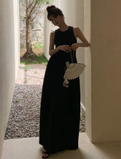 【大人気】ワッフルタンク美シルエットロングワンピース　２色展開 - select store mirror me【大人気】ワッフルタンク美シルエットロングワンピース　２色展開206553665mirror meselect store mirror me206553665ホワイトS