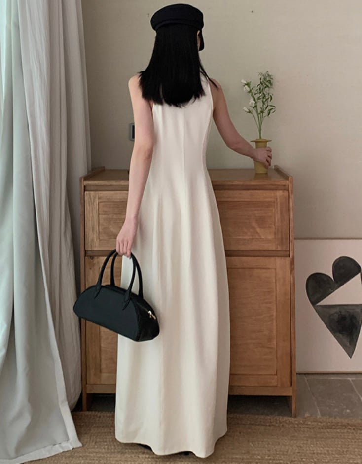 【大人気】ワッフルタンク美シルエットロングワンピース　２色展開 - select store mirror me【大人気】ワッフルタンク美シルエットロングワンピース　２色展開206553665mirror meselect store mirror me206553665ホワイトS