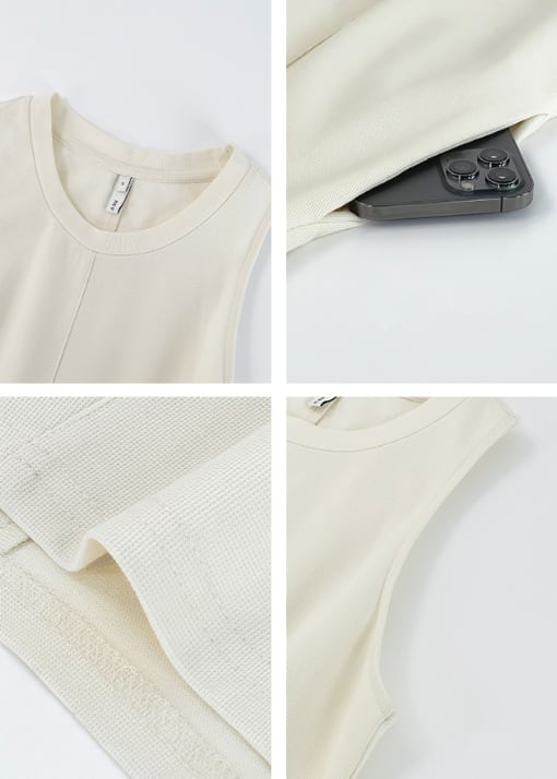 【大人気】ワッフルタンク美シルエットロングワンピース　２色展開 - select store mirror me【大人気】ワッフルタンク美シルエットロングワンピース　２色展開206553665mirror meselect store mirror me206553665ホワイトS