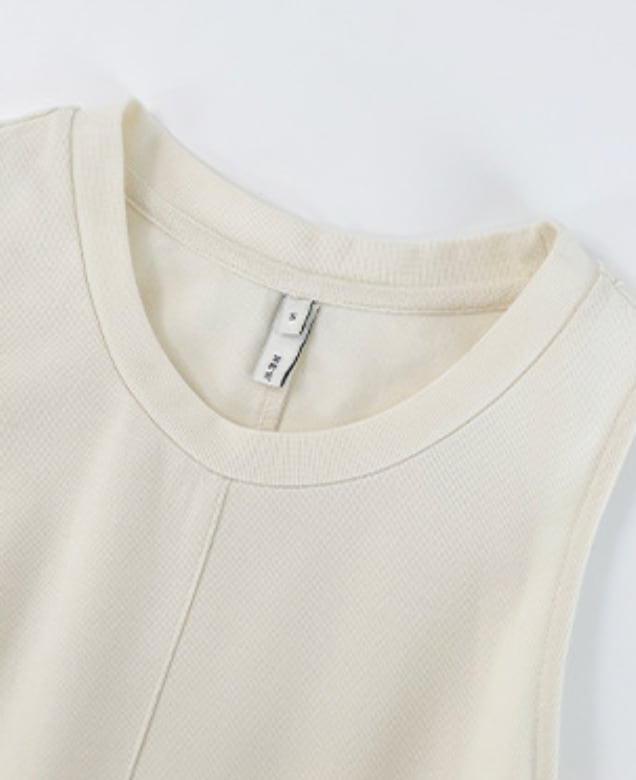 【大人気】ワッフルタンク美シルエットロングワンピース　２色展開 - select store mirror me【大人気】ワッフルタンク美シルエットロングワンピース　２色展開206553665mirror meselect store mirror me206553665ホワイトS