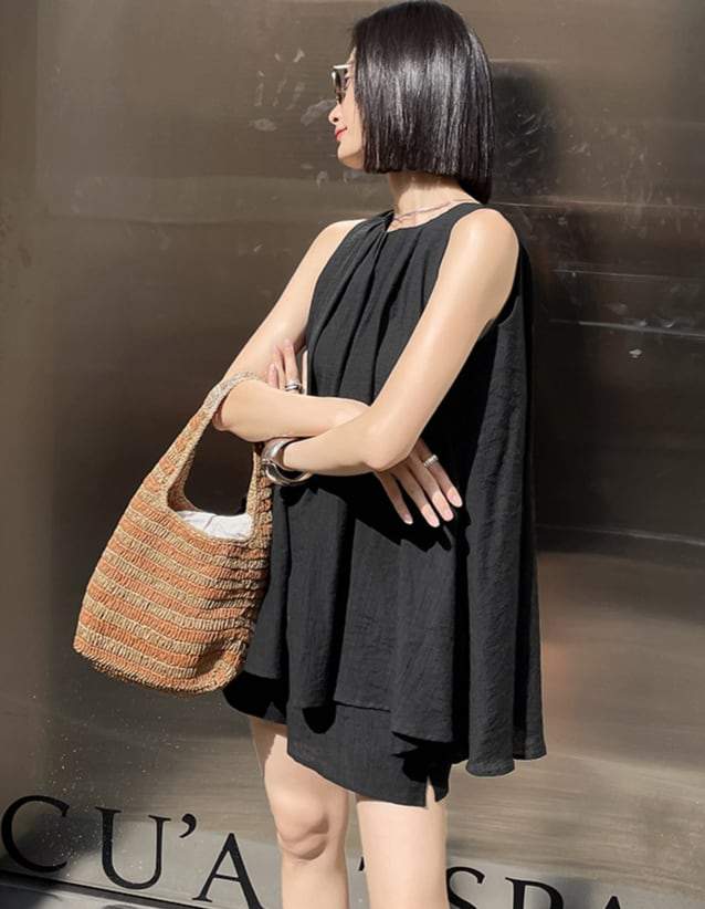 ＜インスタグラマー様ご愛用＞タンクフロントプリーツパンツセットアップ　２色展開 - select store mirror me＜インスタグラマー様ご愛用＞タンクフロントプリーツパンツセットアップ　２色展開206846798mirror meselect store mirror me206846798オレンジS