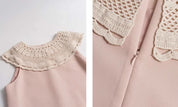 【動画あり】華奢ラウンドカラーストレートワンピース　２色展開 - select store mirror me【動画あり】華奢ラウンドカラーストレートワンピース　２色展開207086288mirror meselect store mirror me207086288ライトピンクS