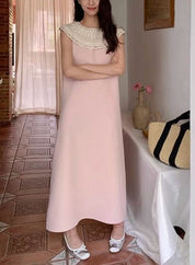 【動画あり】華奢ラウンドカラーストレートワンピース　２色展開 - select store mirror me【動画あり】華奢ラウンドカラーストレートワンピース　２色展開207086288mirror meselect store mirror me207086288ライトピンクS