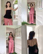 【動画あり】ストライプラインキャミセットアップ　２色展開 - select store mirror me【動画あり】ストライプラインキャミセットアップ　２色展開207088621mirror meselect store mirror me207088621ピンクS