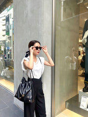 ＜インスタグラマー様ご愛用＞パールデザインショルダートップス　２色展開 - select store mirror me＜インスタグラマー様ご愛用＞パールデザインショルダートップス　２色展開208509724mirror meselect store mirror me208509724ホワイトS