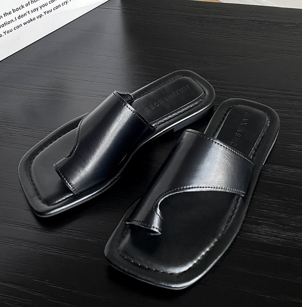 バイカラーシンプルフラットサンダル　２色展開 - select store mirror meバイカラーシンプルフラットサンダル　２色展開208514406mirror meselect store mirror me208514406ホワイト23cm