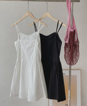 シンプルフレアミニワンピース　２色展開 - select store mirror meシンプルフレアミニワンピース　２色展開209191683mirror meselect store mirror me209191683ホワイト