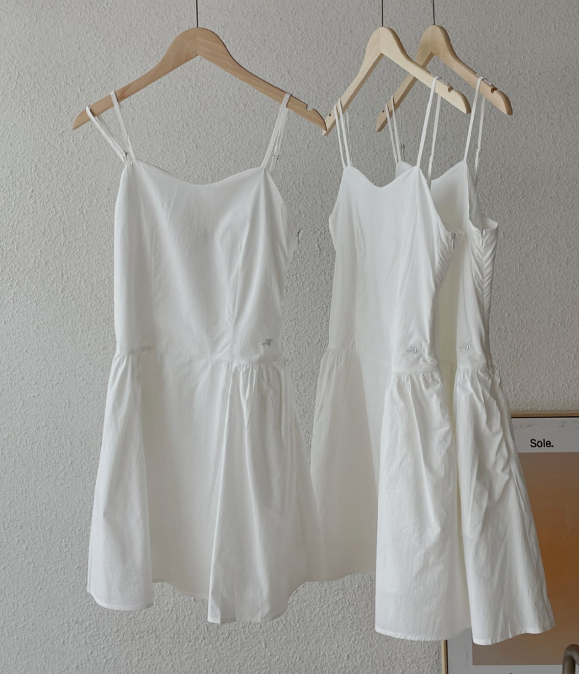 シンプルフレアミニワンピース　２色展開 - select store mirror meシンプルフレアミニワンピース　２色展開209191683mirror meselect store mirror me209191683ホワイト