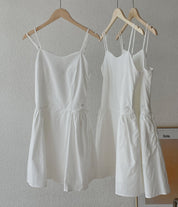 シンプルフレアミニワンピース　２色展開 - select store mirror meシンプルフレアミニワンピース　２色展開209191683mirror meselect store mirror me209191683ホワイト