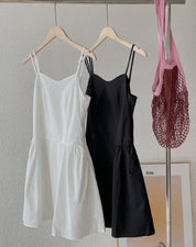 シンプルフレアミニワンピース　２色展開 - select store mirror meシンプルフレアミニワンピース　２色展開209191683mirror meselect store mirror me209191683ホワイト