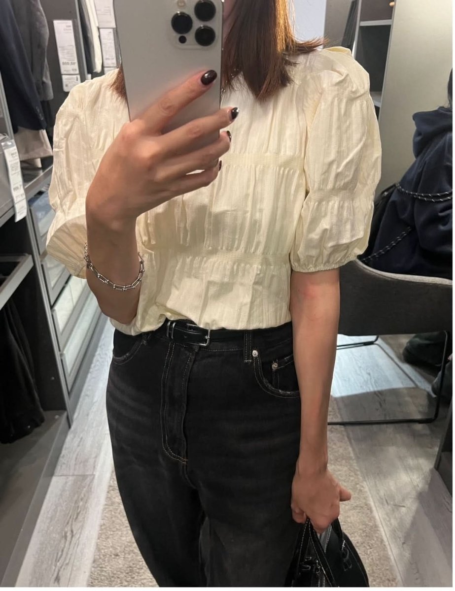 ＜インスタグラマー様ご愛用＞クシュカールナチュラルトップス　２色展開 - select store mirror me＜インスタグラマー様ご愛用＞クシュカールナチュラルトップス　２色展開209194899mirror meselect store mirror me209194899ホワイトS
