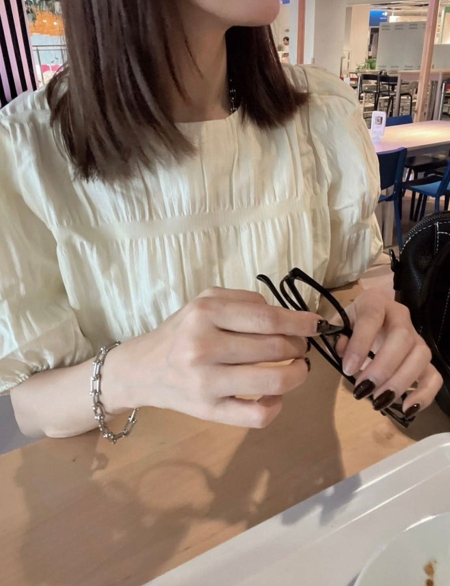 ＜インスタグラマー様ご愛用＞クシュカールナチュラルトップス　２色展開 - select store mirror me＜インスタグラマー様ご愛用＞クシュカールナチュラルトップス　２色展開209194899mirror meselect store mirror me209194899ホワイトS