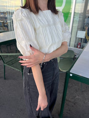 ＜インスタグラマー様ご愛用＞クシュカールナチュラルトップス　２色展開 - select store mirror me＜インスタグラマー様ご愛用＞クシュカールナチュラルトップス　２色展開209194899mirror meselect store mirror me209194899ホワイトS