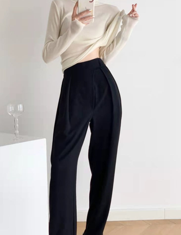 フロントデザインタック美シルエットワイドパンツ　２色展開 - select store mirror meフロントデザインタック美シルエットワイドパンツ　２色展開211855653mirror meselect store mirror me211855653アイボリーS