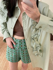 【動画あり】カラーツイードシルエットショートパンツ　２色展開 - select store mirror me【動画あり】カラーツイードシルエットショートパンツ　２色展開219004336mirror meselect store mirror me219004336ピンクS