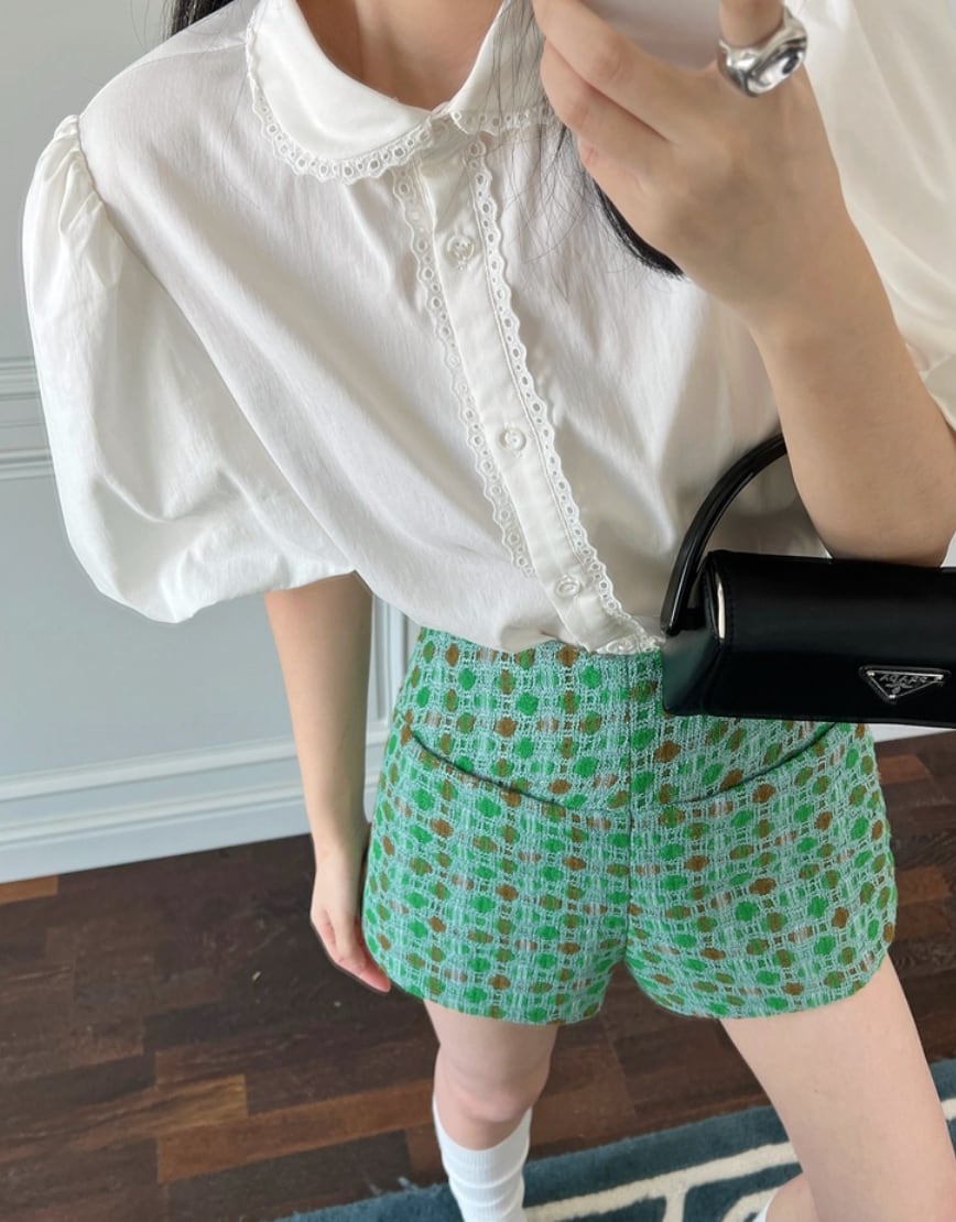 【動画あり】カラーツイードシルエットショートパンツ　２色展開 - select store mirror me【動画あり】カラーツイードシルエットショートパンツ　２色展開219004336mirror meselect store mirror me219004336ピンクS