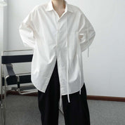 【サイズ展開豊富】アシンメトリーデザイン華奢リボンユニークシャツ　２色展開 - select store mirror me【サイズ展開豊富】アシンメトリーデザイン華奢リボンユニークシャツ　２色展開91329790mirror meselect store mirror me91329790ホワイト S