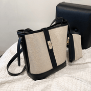 ＜ポーチ付き＞バケツ型ショルダーバッグ　2色展開 - select store mirror me＜ポーチ付き＞バケツ型ショルダーバッグ　2色展開select store mirror meselect store mirror meブラック