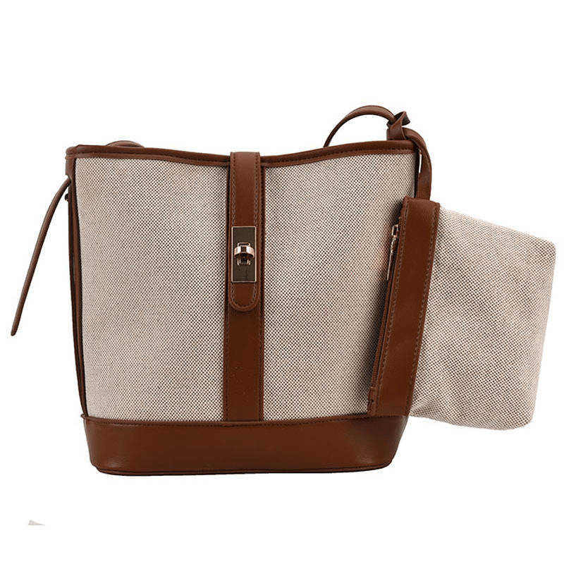 ＜ポーチ付き＞バケツ型ショルダーバッグ　2色展開 - select store mirror me＜ポーチ付き＞バケツ型ショルダーバッグ　2色展開select store mirror meselect store mirror meブラック