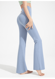 【2025春夏新作】美脚シルエット　フレアレギンスパンツ　７色展開 - select store mirror me【2025春夏新作】美脚シルエット　フレアレギンスパンツ　７色展開select store mirror meselect store mirror meスカイブルーS