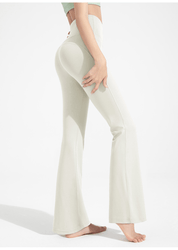 【2025春夏新作】美脚シルエット　フレアレギンスパンツ　７色展開 - select store mirror me【2025春夏新作】美脚シルエット　フレアレギンスパンツ　７色展開select store mirror meselect store mirror meホワイトS