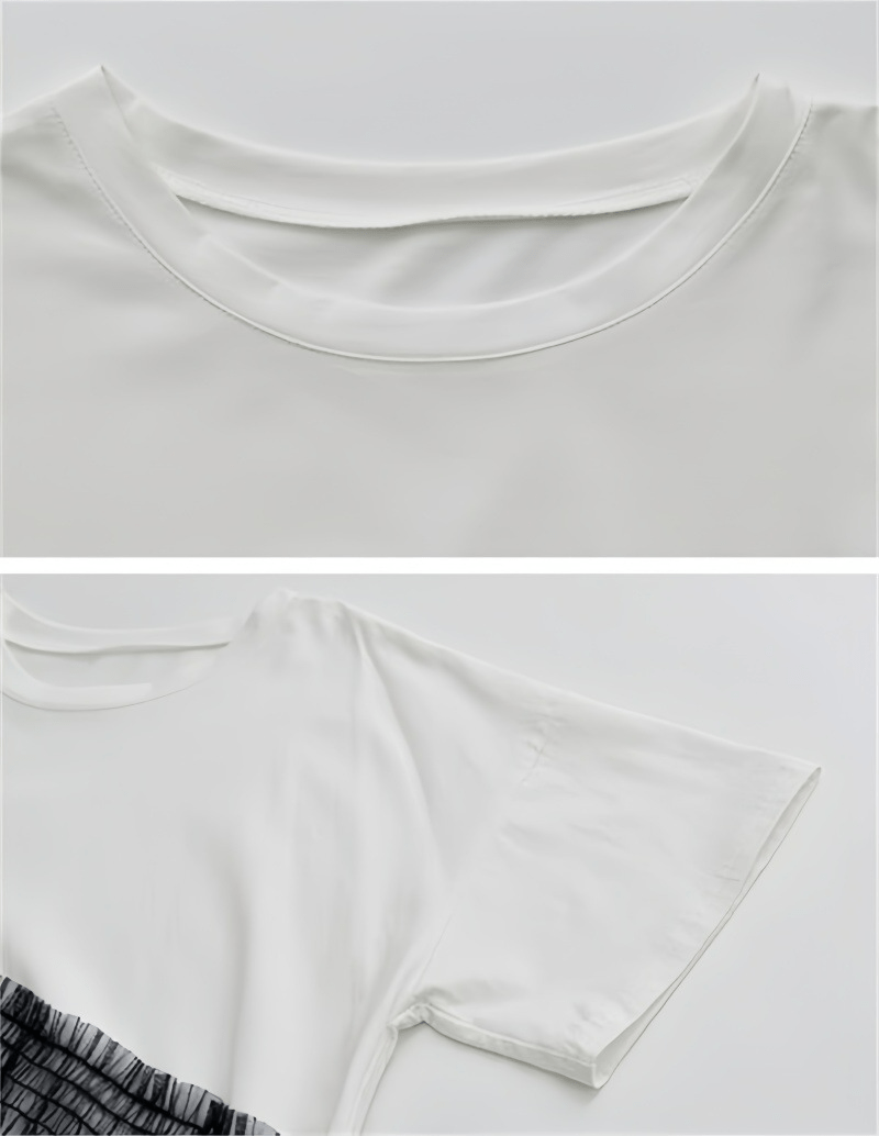 【2025春夏新作】チュールドッキングビスチェライクTシャツ【3色展開】 - select store mirror me【2025春夏新作】チュールドッキングビスチェライクTシャツ【3色展開】select store mirror meselect store mirror meブラックFREE