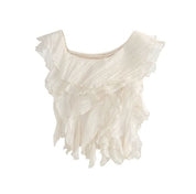 ワンショルダーデザインシックシフォントップス - select store mirror meワンショルダーデザインシックシフォントップス206552753mirror meselect store mirror me206552753S