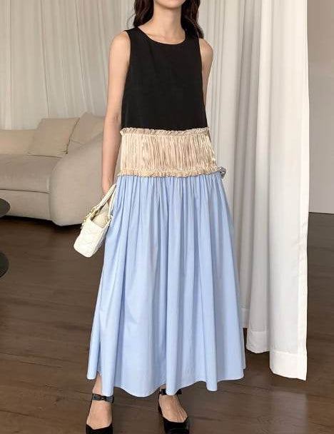 【動画あり】高品質トリプルカラー切り替えデザインロングワンピース - select store mirror me【動画あり】高品質トリプルカラー切り替えデザインロングワンピース207097026mirror meselect store mirror me207097026XS