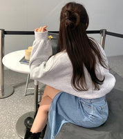 フロントビッグスリットデニムロングスカート - select store mirror meフロントビッグスリットデニムロングスカート208520632mirror meselect store mirror me208520632S