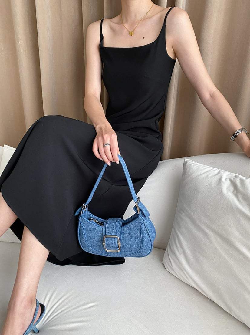 【動画あり】シンプルデザインブラックキャミワンピース - select store mirror me【動画あり】シンプルデザインブラックキャミワンピース208695922mirror meselect store mirror me208695922S