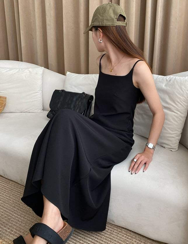 【動画あり】シンプルデザインブラックキャミワンピース - select store mirror me【動画あり】シンプルデザインブラックキャミワンピース208695922mirror meselect store mirror me208695922S