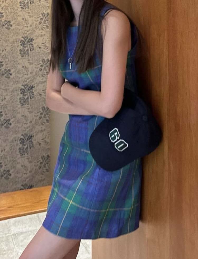 【動画あり】美ラインブルーチャックミニワンピース - select store mirror me【動画あり】美ラインブルーチャックミニワンピース209194128mirror meselect store mirror me209194128S