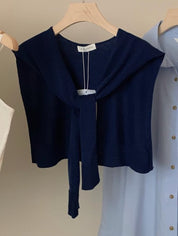 カモフラージュ肩掛けニットアクセサリー　２１色展開 - select store mirror meカモフラージュ肩掛けニットアクセサリー　２１色展開202404588mirror meselect store mirror me202404588ホワイト