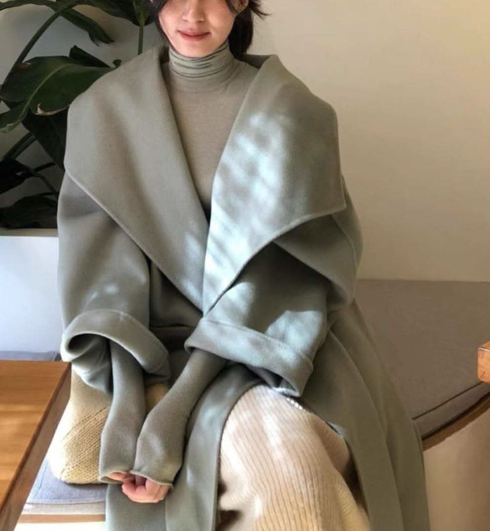 【動画あり】高品質ウールライトグリーンロングコート - select store mirror me【動画あり】高品質ウールライトグリーンロングコート219759988mirror meselect store mirror me219759988XS