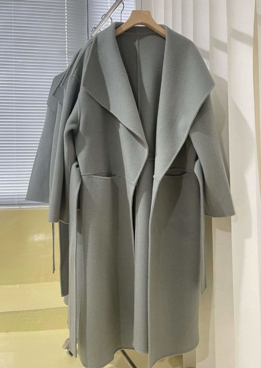 【動画あり】高品質ウールライトグリーンロングコート - select store mirror me【動画あり】高品質ウールライトグリーンロングコート219759988mirror meselect store mirror me219759988XS