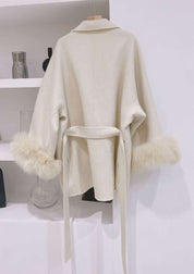 ＜インスタグラマー様ご愛用＞　高品質ウールホワイトショートファーコート - select store mirror me＜インスタグラマー様ご愛用＞　高品質ウールホワイトショートファーコート219767640mirror meselect store mirror me219767640XS