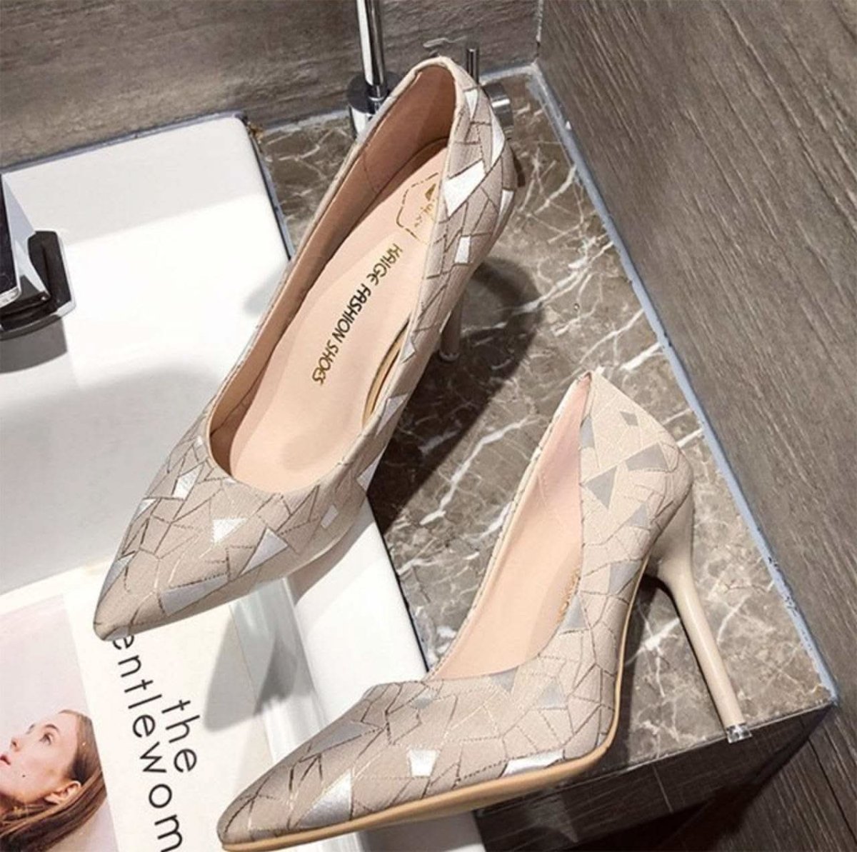 【動画あり】ニュアンスデザインピンヒールパンプス　２種＆２色展開 - select store mirror me【動画あり】ニュアンスデザインピンヒールパンプス　２種＆２色展開109549056mirror meselect store mirror me109549056ベージュ(７cm) 22cm