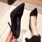 【動画あり】ニュアンスデザインピンヒールパンプス　２種＆２色展開 - select store mirror me【動画あり】ニュアンスデザインピンヒールパンプス　２種＆２色展開109549056mirror meselect store mirror me109549056ベージュ(７cm) 22cm