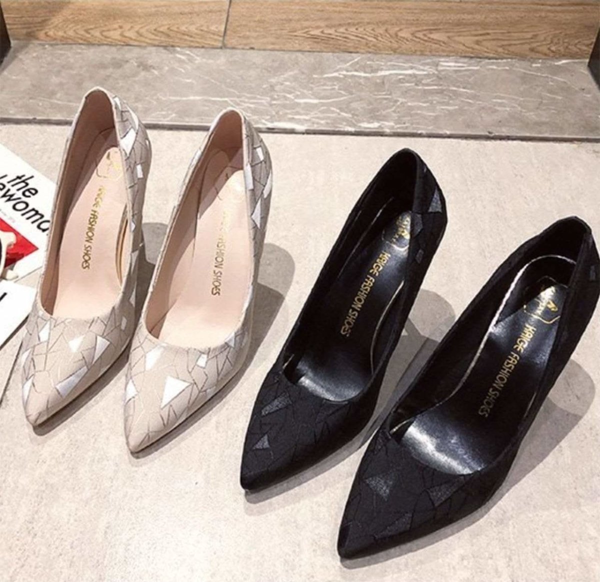 【動画あり】ニュアンスデザインピンヒールパンプス　２種＆２色展開 - select store mirror me【動画あり】ニュアンスデザインピンヒールパンプス　２種＆２色展開109549056mirror meselect store mirror me109549056ベージュ(７cm) 22cm