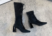 【動画あり】メッシュ切り替えレースアップブーツ２種＆２色展開 - select store mirror me【動画あり】メッシュ切り替えレースアップブーツ２種＆２色展開103576284mirror meselect store mirror me103576284ベージュ(ショート) 22.5cm