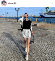 ＜インスタグラマー様ご愛用＞【動画あり】ニットベスト＆デザインシャツワンピース２点セット - select store mirror me＜インスタグラマー様ご愛用＞【動画あり】ニットベスト＆デザインシャツワンピース２点セット52758971mirror meselect store mirror me52758971S