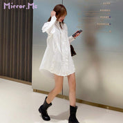 ＜インスタグラマー様ご愛用＞【動画あり】ニットベスト＆デザインシャツワンピース２点セット - select store mirror me＜インスタグラマー様ご愛用＞【動画あり】ニットベスト＆デザインシャツワンピース２点セット52758971mirror meselect store mirror me52758971S