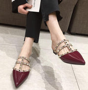 ＜レッド23.5cm１点即納可能＞スタッズリベットフラットシューズ　５色展開 - select store mirror me＜レッド23.5cm１点即納可能＞スタッズリベットフラットシューズ　５色展開167118826mirror meselect store mirror me167118826ホワイト×22.5cm