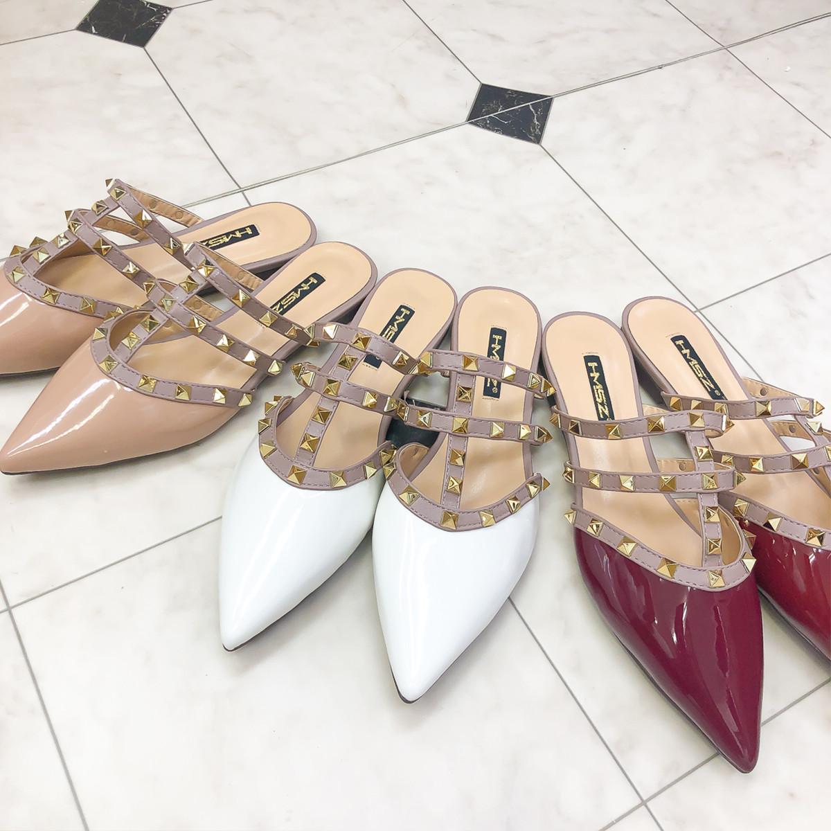 ＜レッド23.5cm１点即納可能＞スタッズリベットフラットシューズ　５色展開 - select store mirror me＜レッド23.5cm１点即納可能＞スタッズリベットフラットシューズ　５色展開167118826mirror meselect store mirror me167118826ホワイト×22.5cm