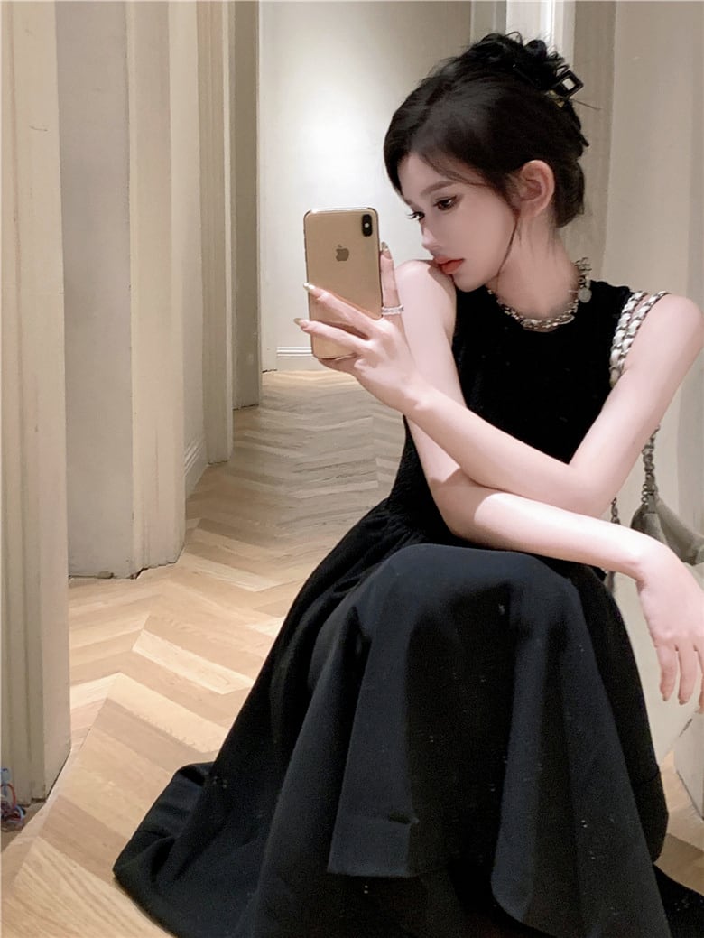 タンクトップスタイルワンピース - select store mirror meタンクトップスタイルワンピース237163194mirror meselect store mirror me237163194ブラックS