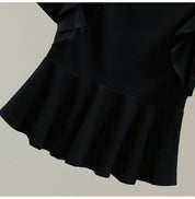【新作】ボリュームフリルペプラムトップス select store mirror me　　　　　　　　　　　　　　　　　　　　　　