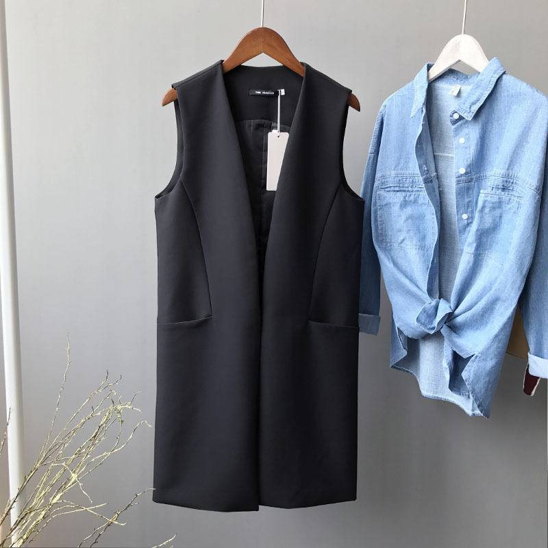 ロングベスト　ジャケット