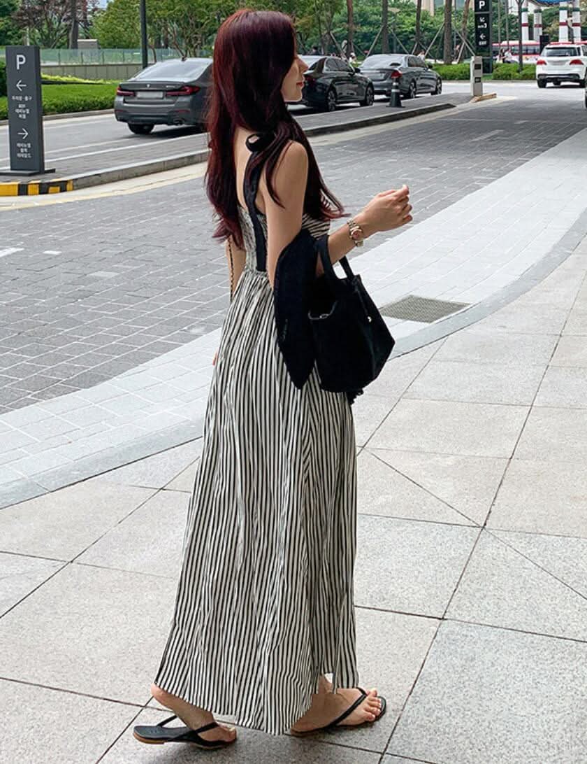 ＜インスタグラマー様ご愛用＞【大人気】ボーダー＆ストライプリボンフレアワンピース - select store mirror me＜インスタグラマー様ご愛用＞【大人気】ボーダー＆ストライプリボンフレアワンピース243767417mirror meselect store mirror me243767417S