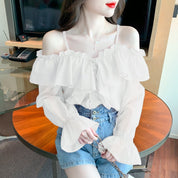 オフショルダーフリルトップス - select store mirror meオフショルダーフリルトップス248455141mirror meselect store mirror me248455141ピンク:S